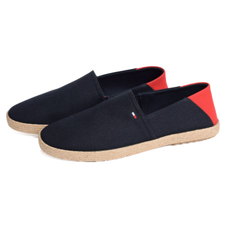 TH ESPADRILLE CORE TEXTILE 5353 Marine, Espadrilles Tommy Hilfiger