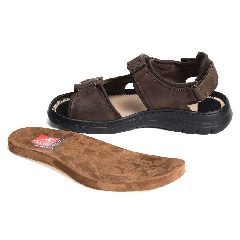 KAIRO F1773 Marron, Sandales plates & Nu-Pieds Fluchos