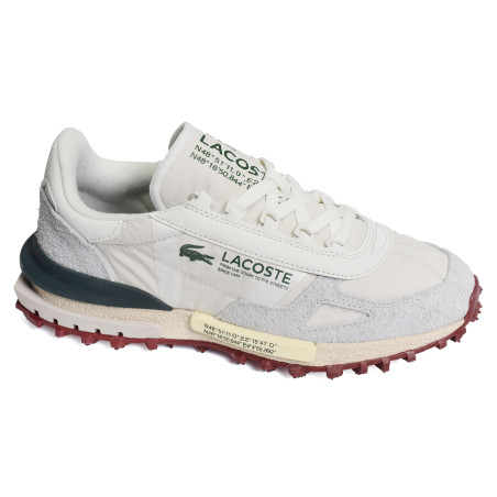 MENS ELITE ACTIVE SNEAKERS Blanc Vert, Baskets running Lacoste