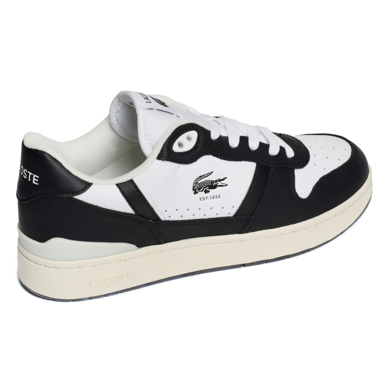 MENS TCLIP SET SNEAKERS Blanc Noir, Sneakers basses Lacoste