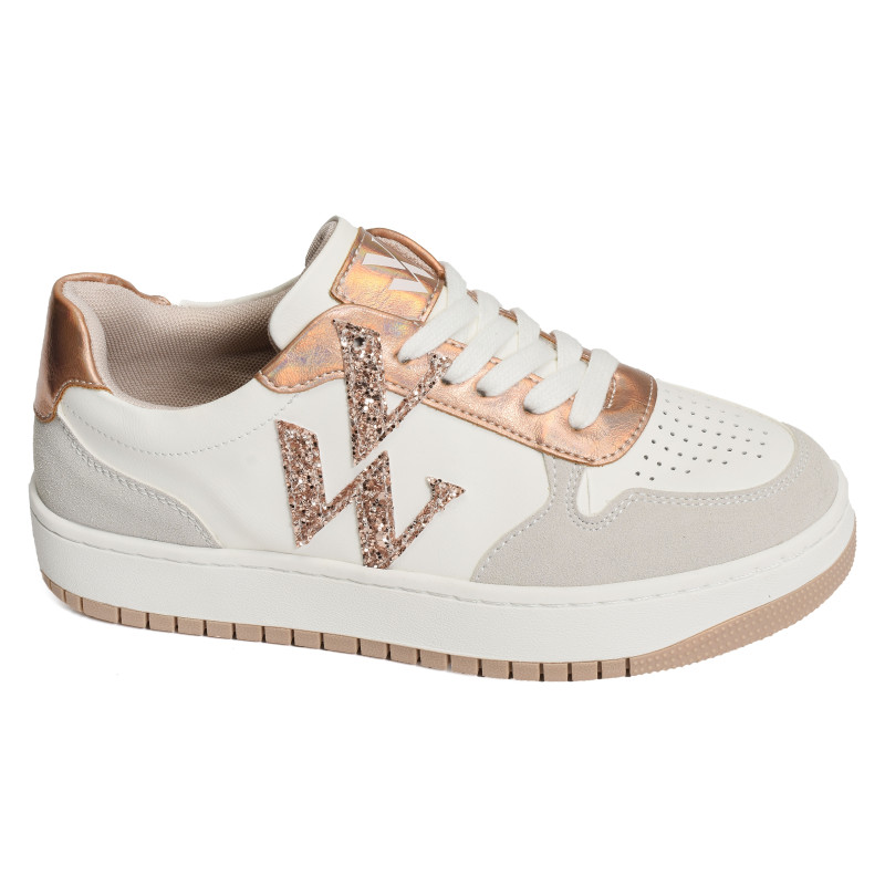 CALIE Blanc Rose, Sneakers basses Vanessa Wu