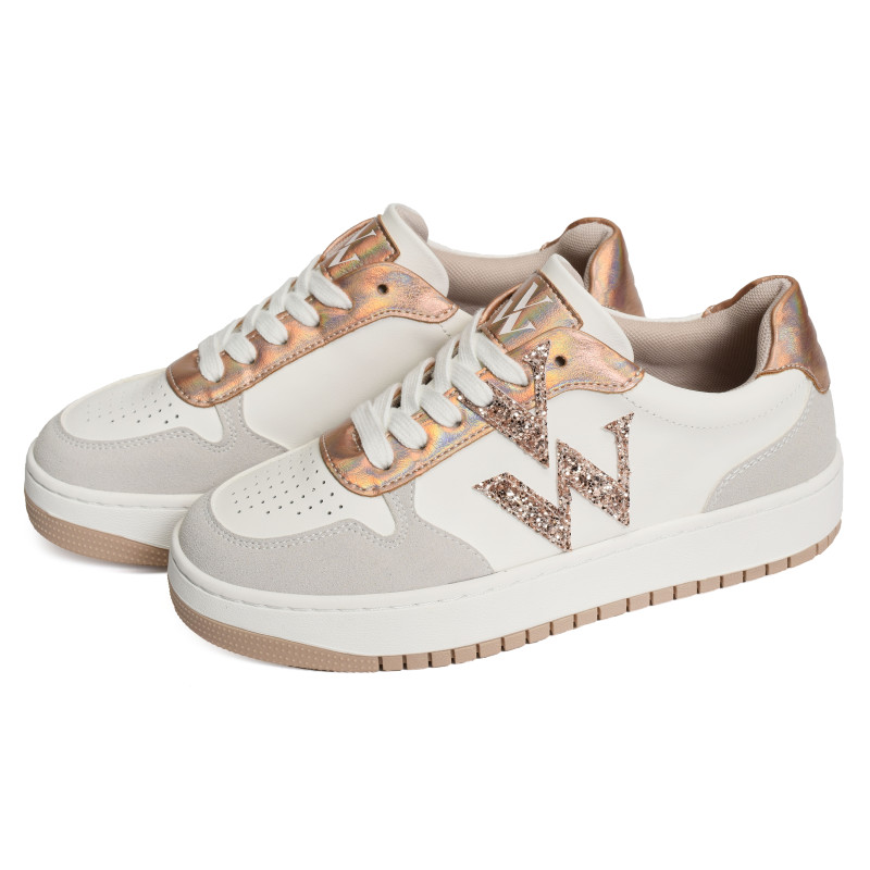 CALIE Blanc Rose, Sneakers basses Vanessa Wu