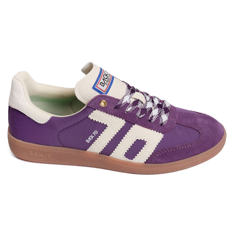 GHOST SUEDE Violet, Sneakers basses Back 70