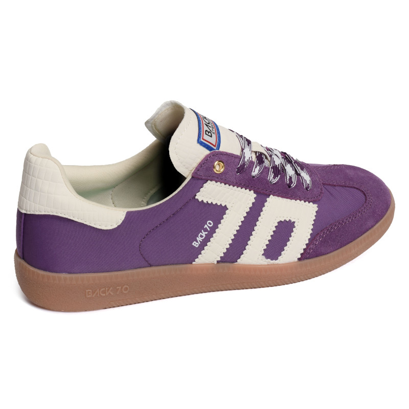 GHOST SUEDE Violet, Sneakers basses Back 70