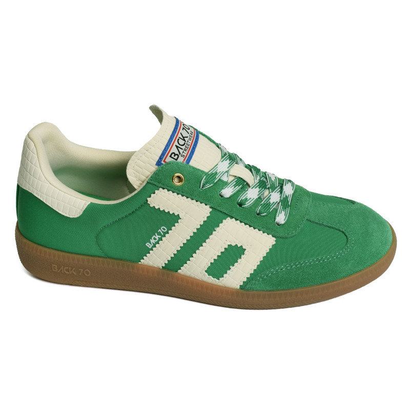 GHOST SUEDE Vert, Sneakers basses Back 70