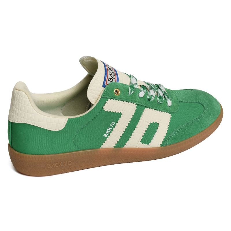 GHOST SUEDE Vert, Sneakers basses Back 70