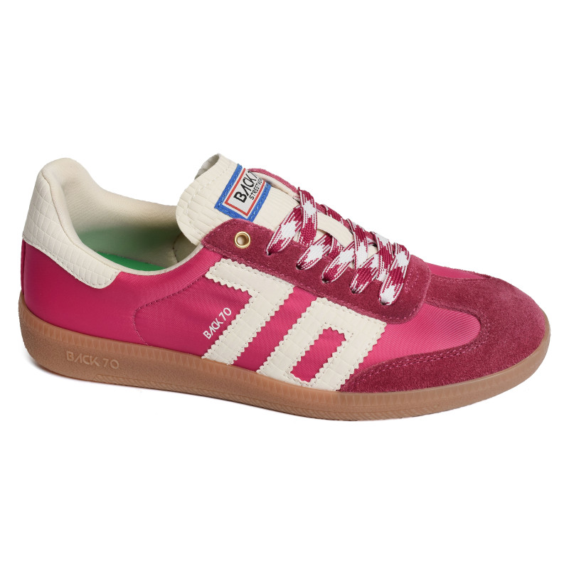 GHOST SUEDE Fuchsia, Sneakers basses Back 70