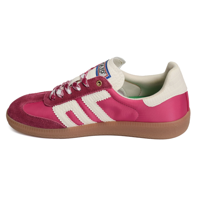 GHOST SUEDE Fuchsia, Sneakers basses Back 70