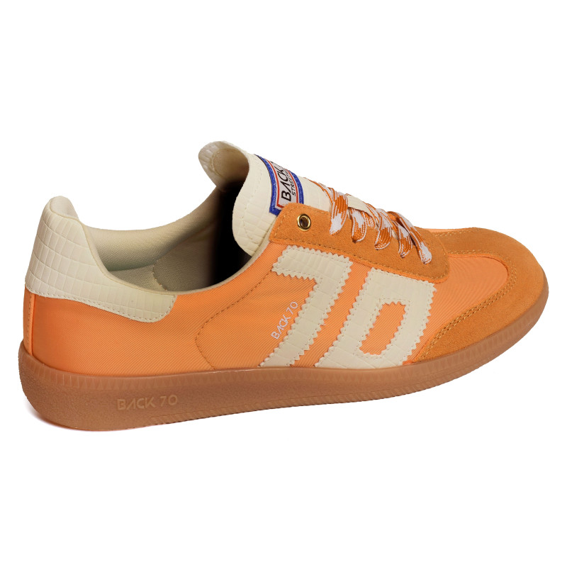 GHOST SUEDE Orange, Sneakers basses Back 70