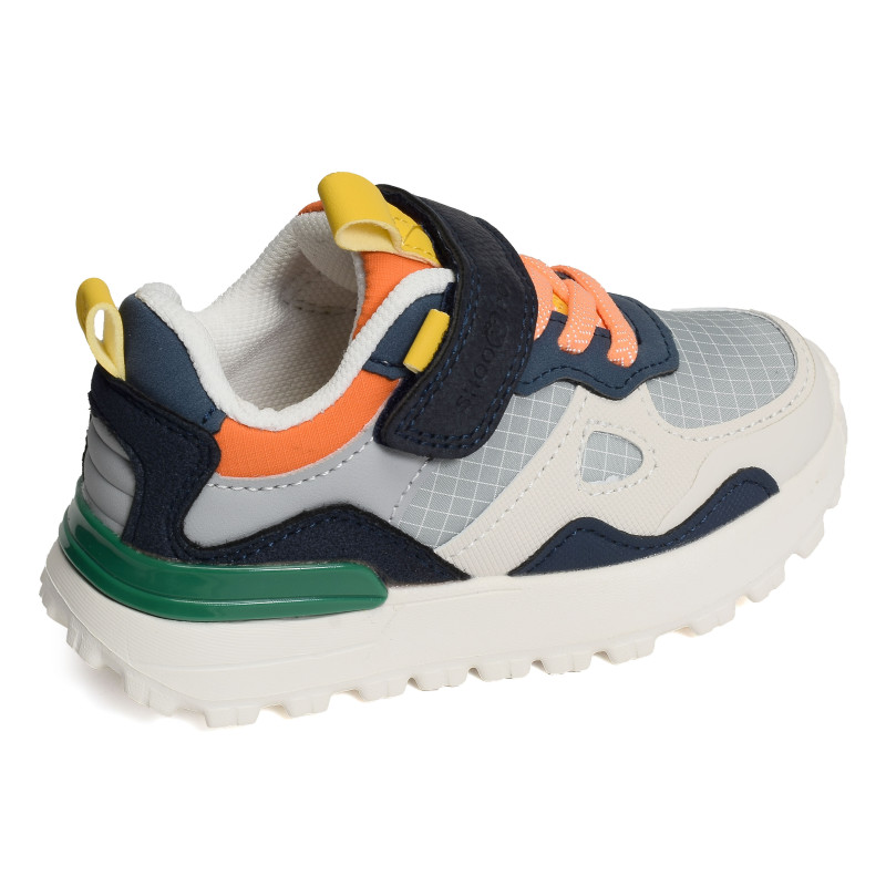 JOGGY SCRATCH BOY Gris Marine, Baskets running Shoopom