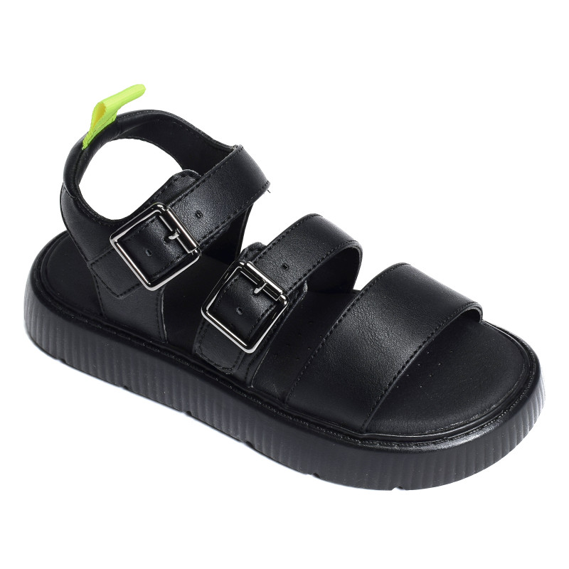 J SANDAL KODETTE G Noir, Sandales plates & Nu-Pieds Geox