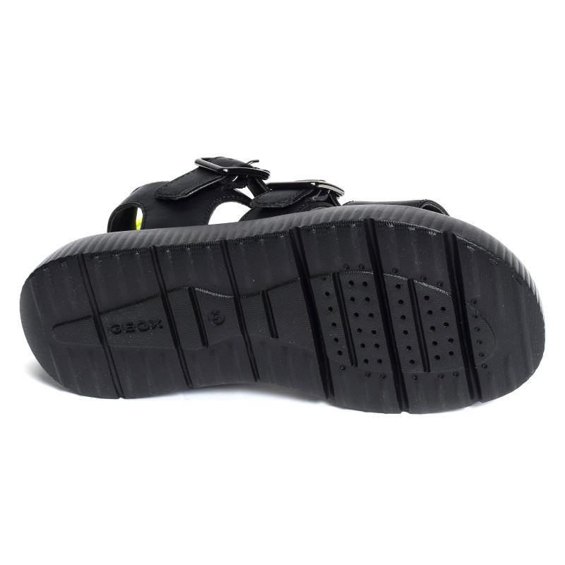 J SANDAL KODETTE G Noir, Sandales plates & Nu-Pieds Geox