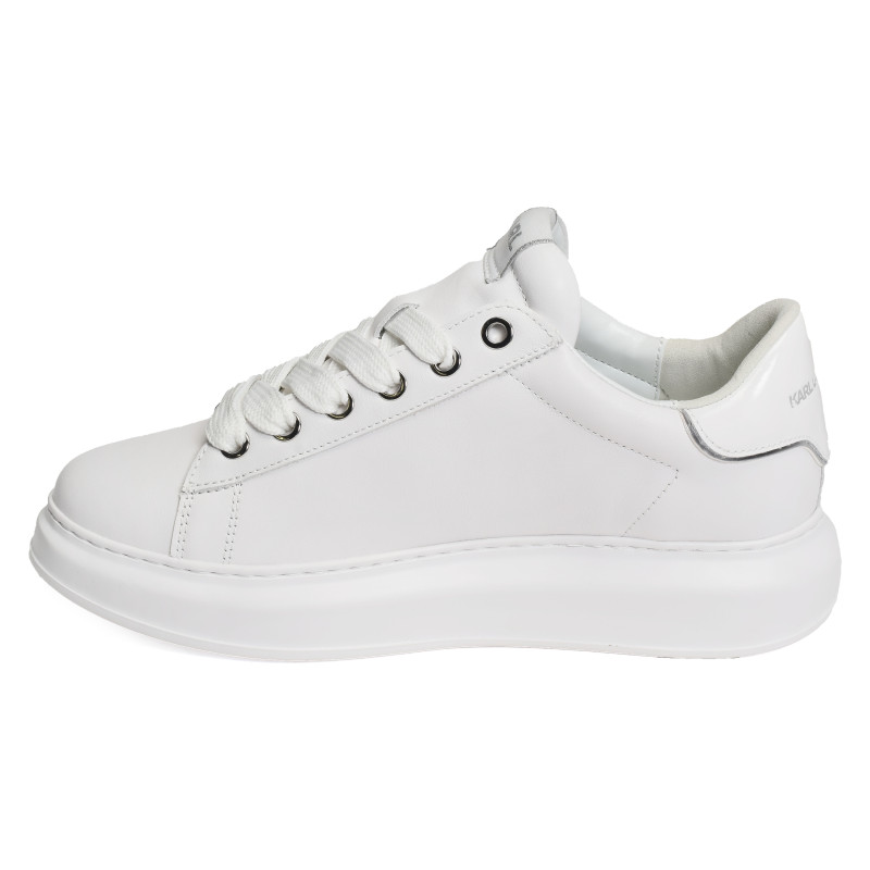 KAPRI MEN SIGNIA PATCH Blanc, Sneakers basses Karl Lagerfeld