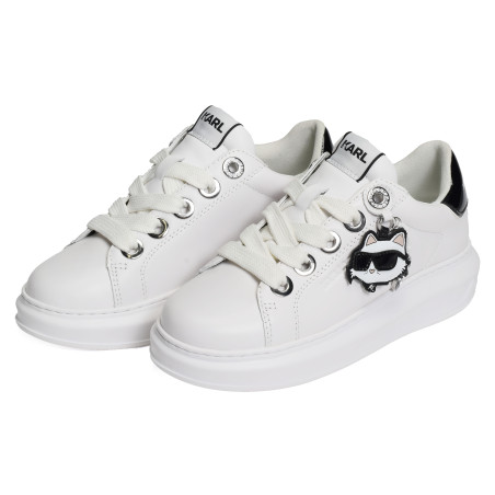 KAPRI NFT TWIN Blanc, Sneakers basses Karl Lagerfeld