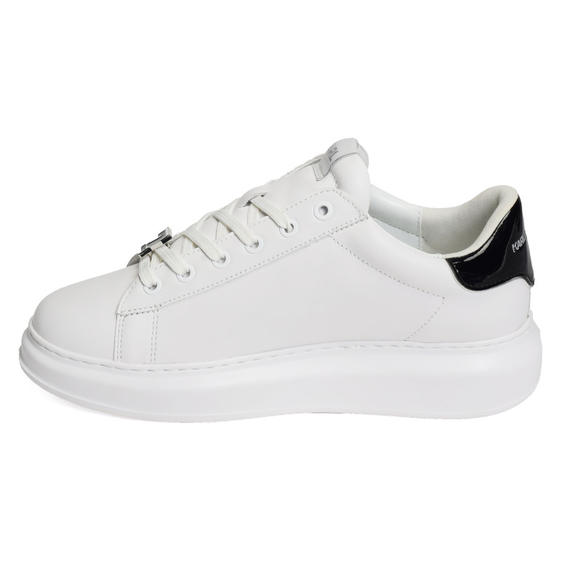 KAPRI MEN SIGNIA SCROLL Blanc, Sneakers basses Karl Lagerfeld