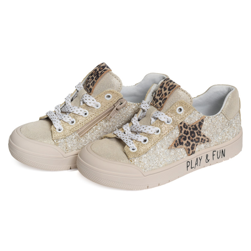 SABA Beige Or, Sneakers basses Bopy