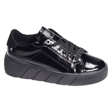 W0501 Verni Noir, Sneakers basses Rieker