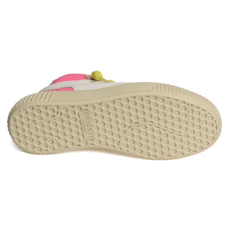 REBEKA Blanc Rose, Baskets montantes Crickit