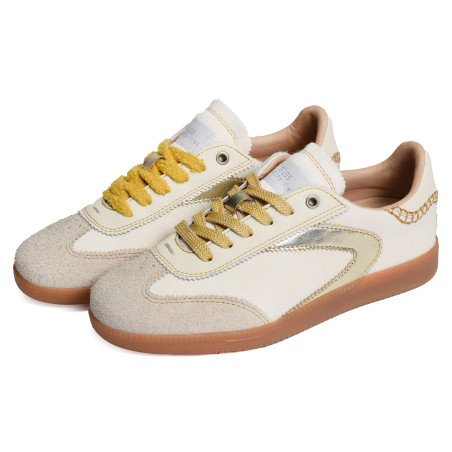 NOVA Blanc Jaune, Sneakers basses 0-105