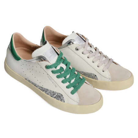 SC06 Blanc Vert, Sneakers basses 0-105