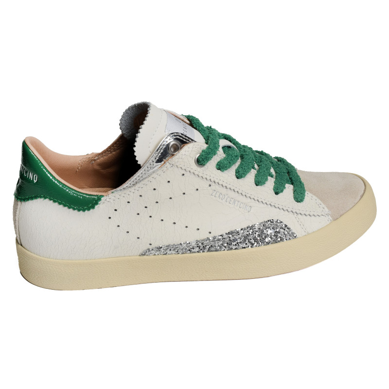 SC06 Blanc Vert, Sneakers basses 0-105