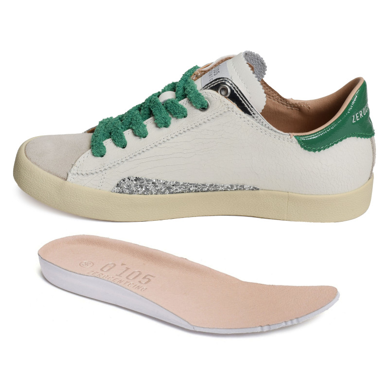 SC06 Blanc Vert, Sneakers basses 0-105