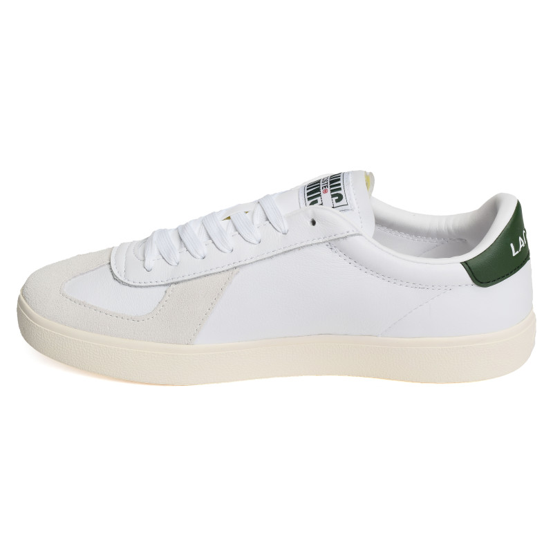 MENS BASESHOT PRO SNEAKERS Blanc Vert, Sneakers basses Lacoste