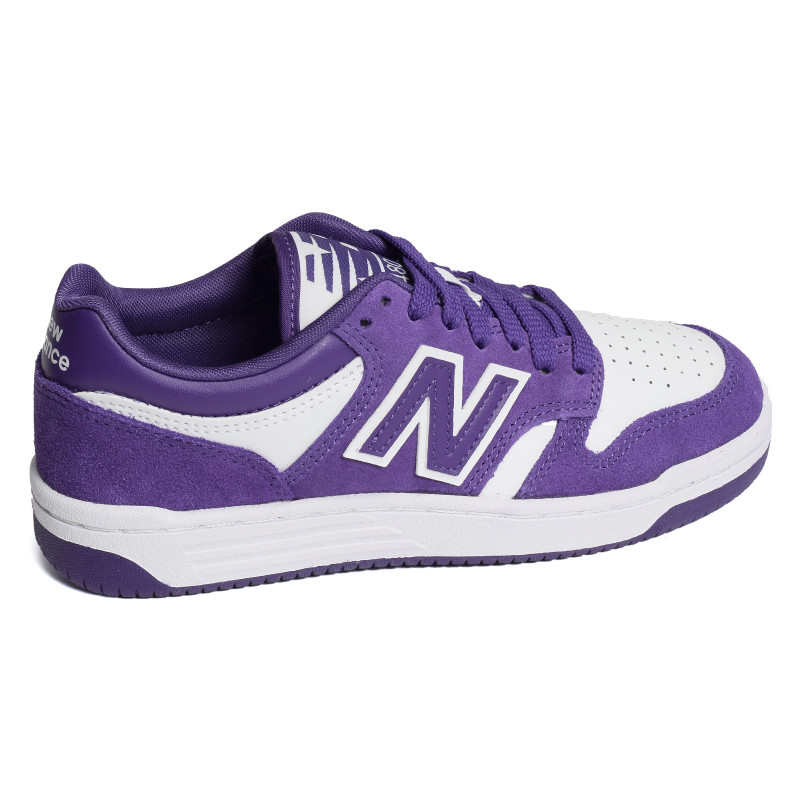 BB480 Blanc Violet, Sneakers basses New Balance