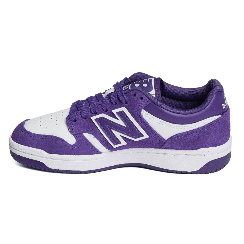 BB480 Blanc Violet, Sneakers basses New Balance