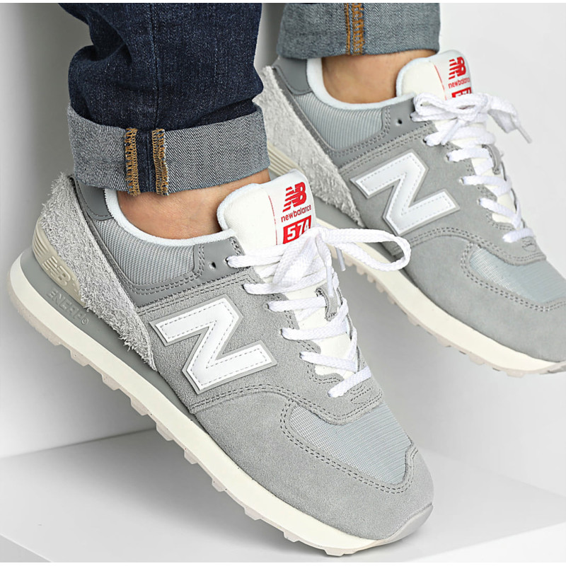 U574 Gris Blanc, Sneakers basses New Balance