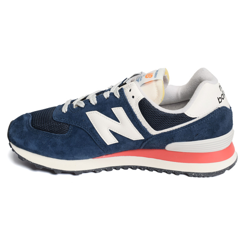 U574 Marine Blanc, Sneakers basses New Balance