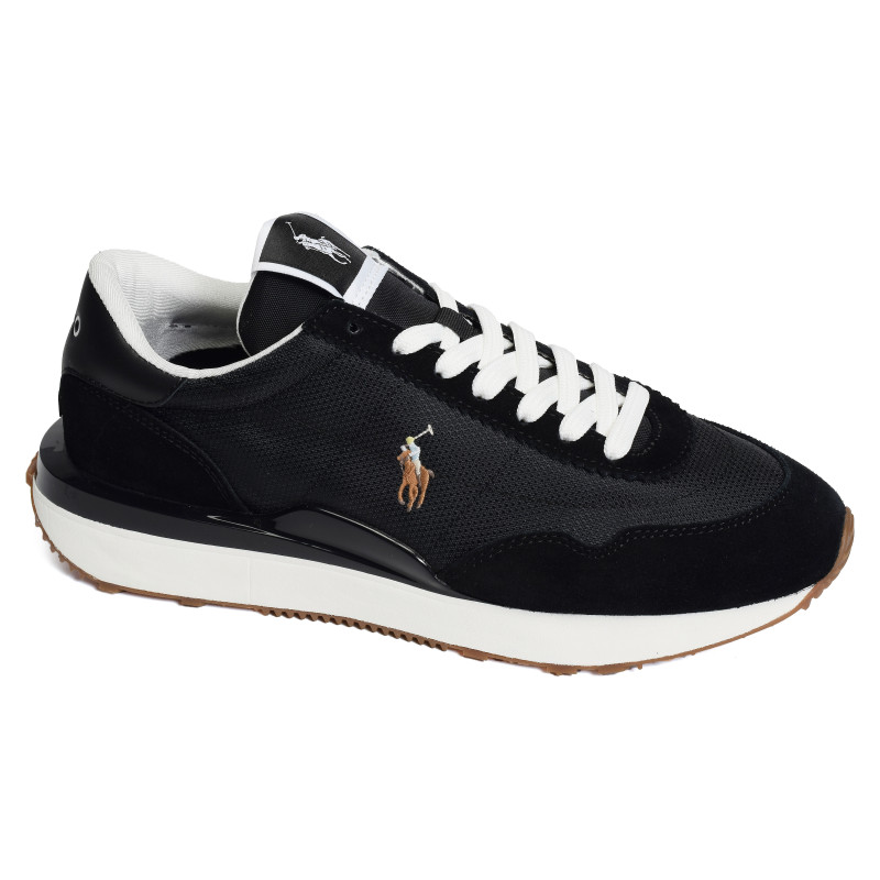 TRAIN 89 Noir Multicolore, Baskets running Polo Ralph Lauren