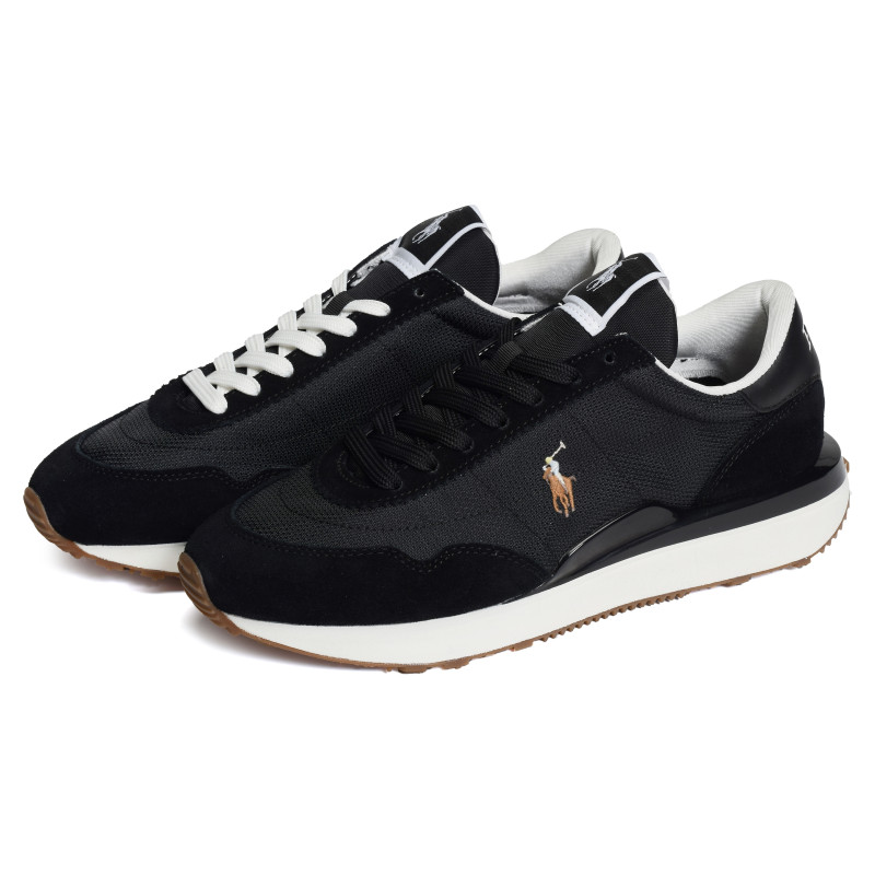 TRAIN 89 Noir Multicolore, Baskets running Polo Ralph Lauren