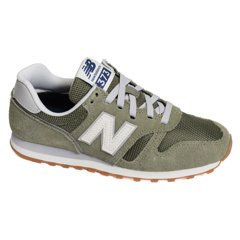 ML373 Kaki Blanc, Sneakers basses New Balance