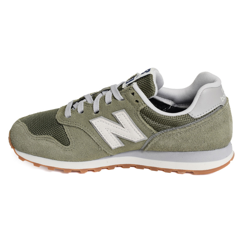 ML373 Kaki Blanc, Sneakers basses New Balance