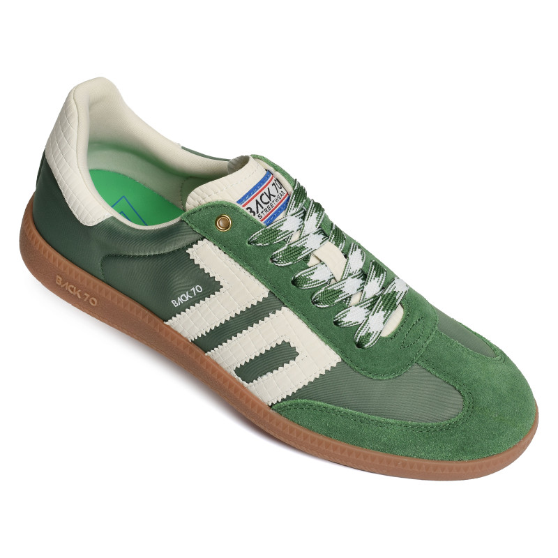 GHOST SUEDE MEN Vert, Sneakers basses Back 70