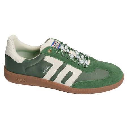 GHOST SUEDE MEN Vert, Sneakers basses Back 70