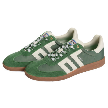 GHOST SUEDE MEN Vert, Sneakers basses Back 70