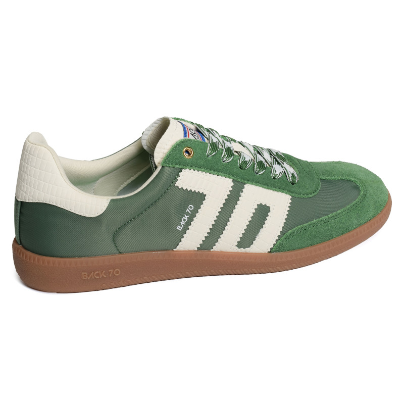 GHOST SUEDE MEN Vert, Sneakers basses Back 70