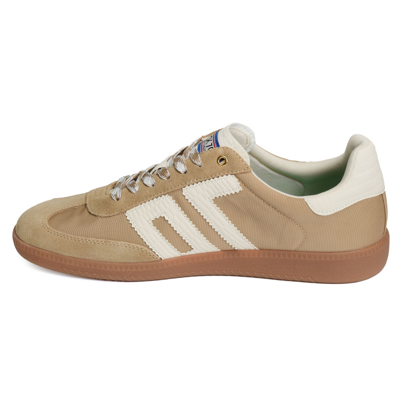 GHOST SUEDE MEN Beige, Sneakers basses Back 70