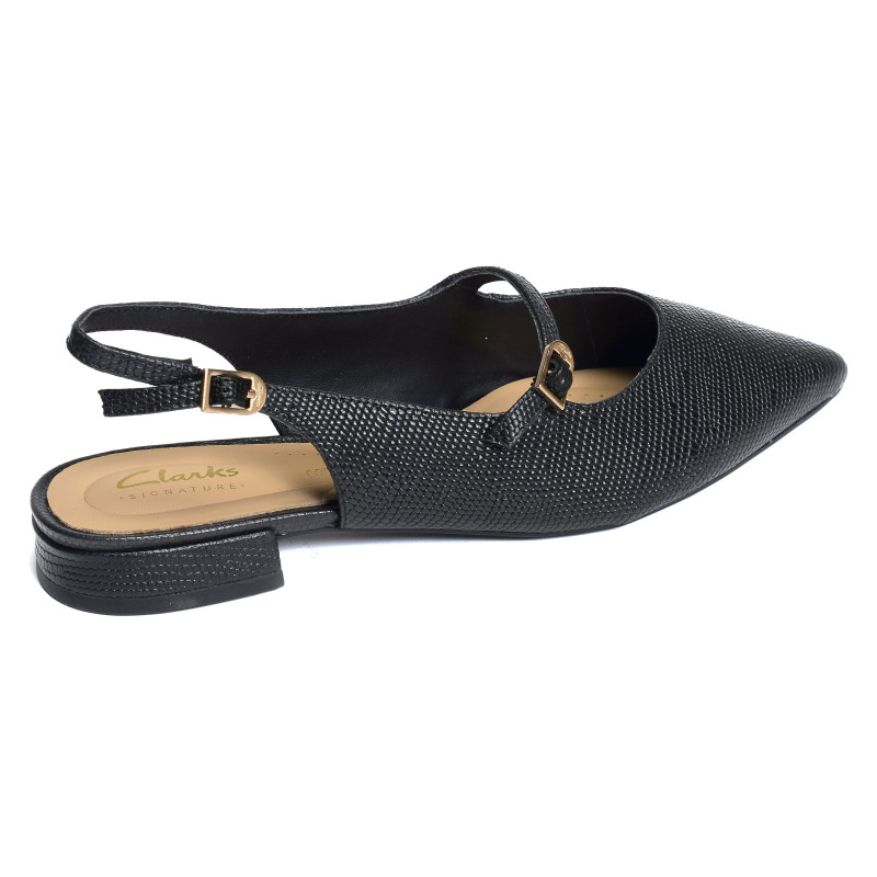 SENSA15 SHINE Noir, Slingback Clarks