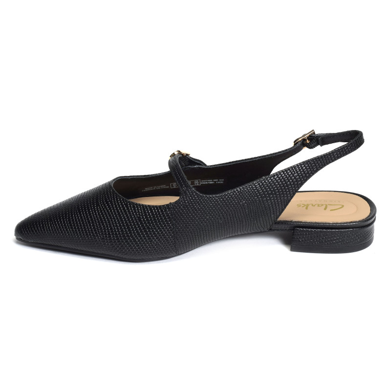 SENSA15 SHINE Noir, Slingback Clarks