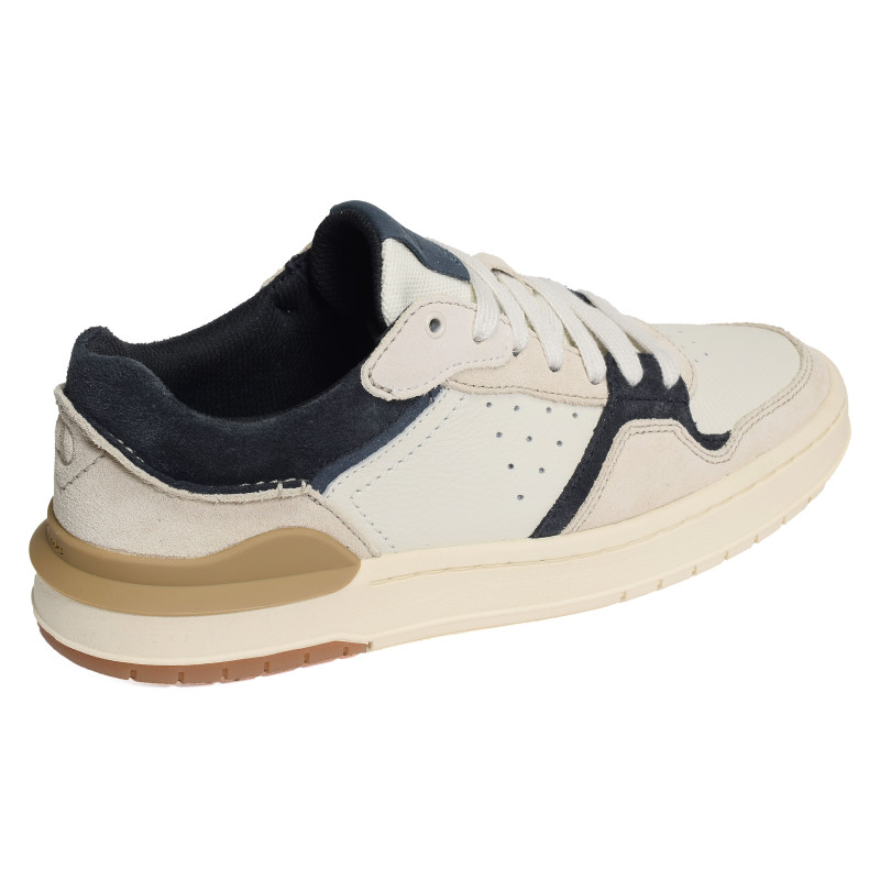 COURTLITE2 LO Blanc Marine, Sneakers basses Clarks