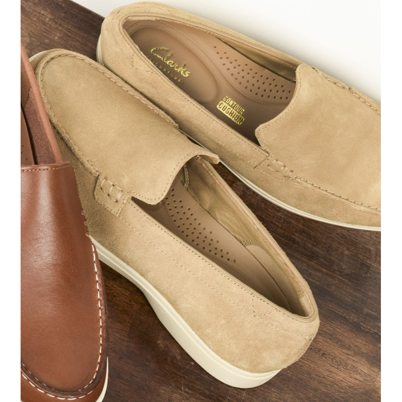 TORFORD EASY Sable, Mocassins Clarks