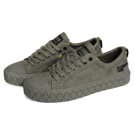 PALLA ACE LO SURPLUS Kaki, Chaussures basses Palladium