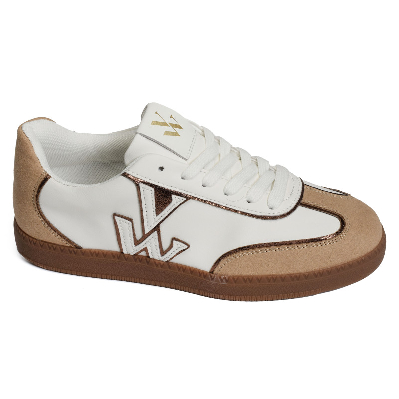 CHARLIZE Blanc Beige, Sneakers basses Vanessa Wu