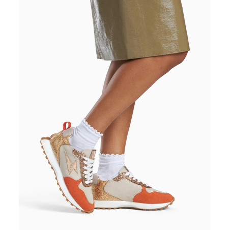 LUNELLE Beige Orange, Baskets running Vanessa Wu