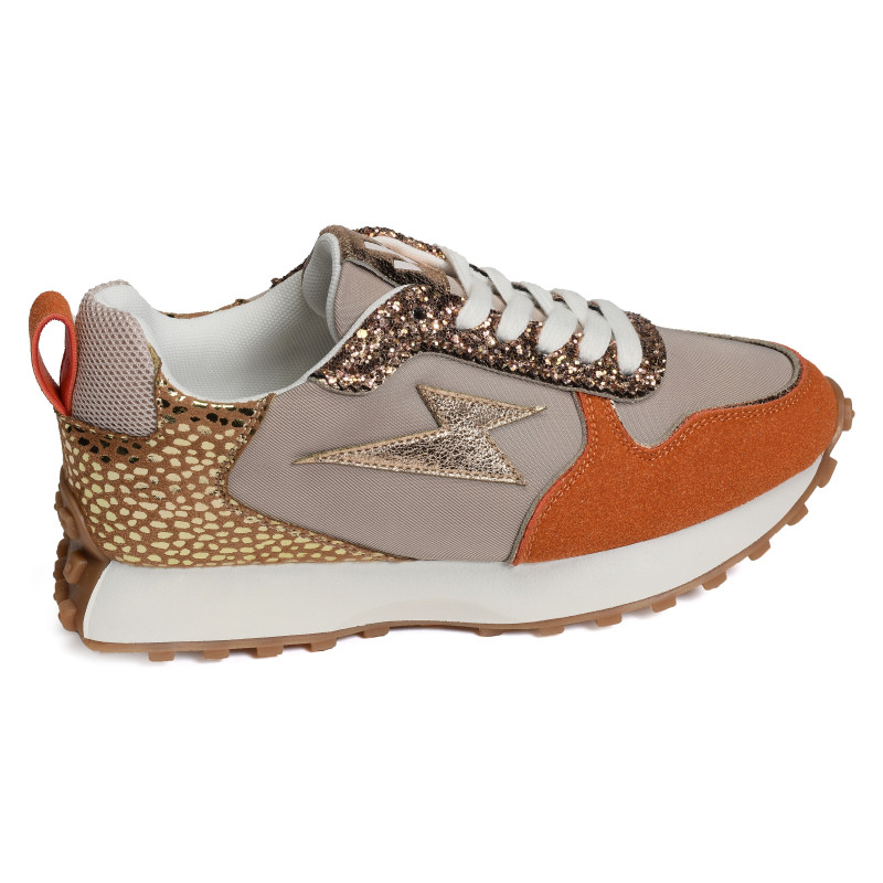 LUNELLE Beige Orange, Baskets running Vanessa Wu