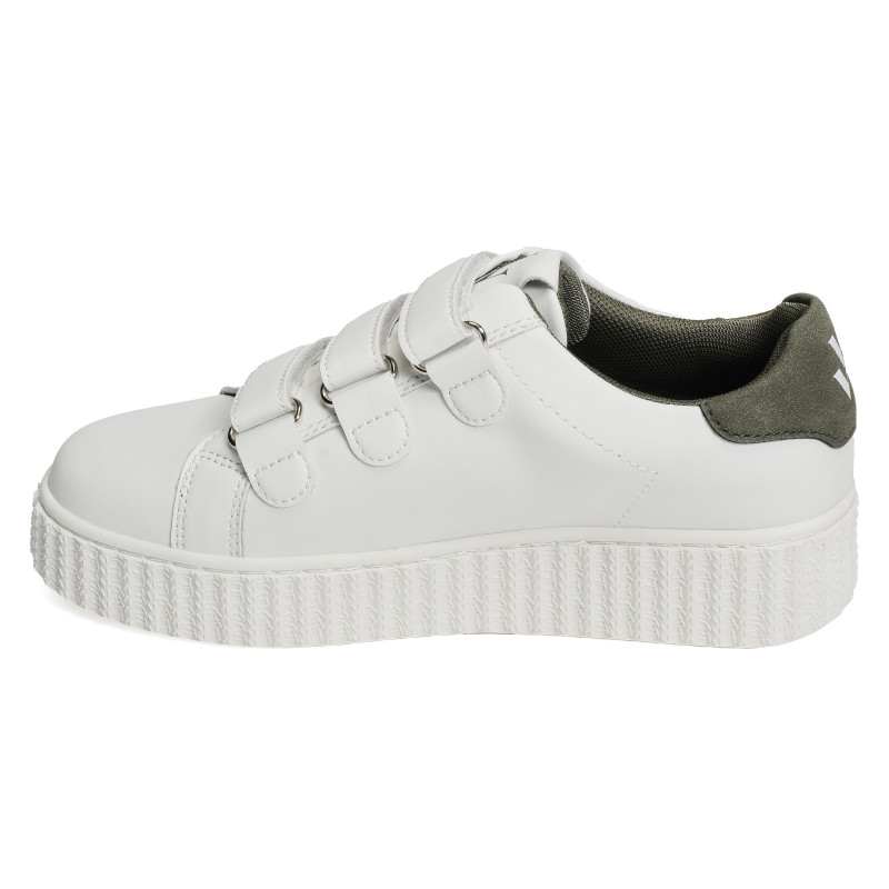 SANSA Blanc Kaki, Sneakers basses Vanessa Wu