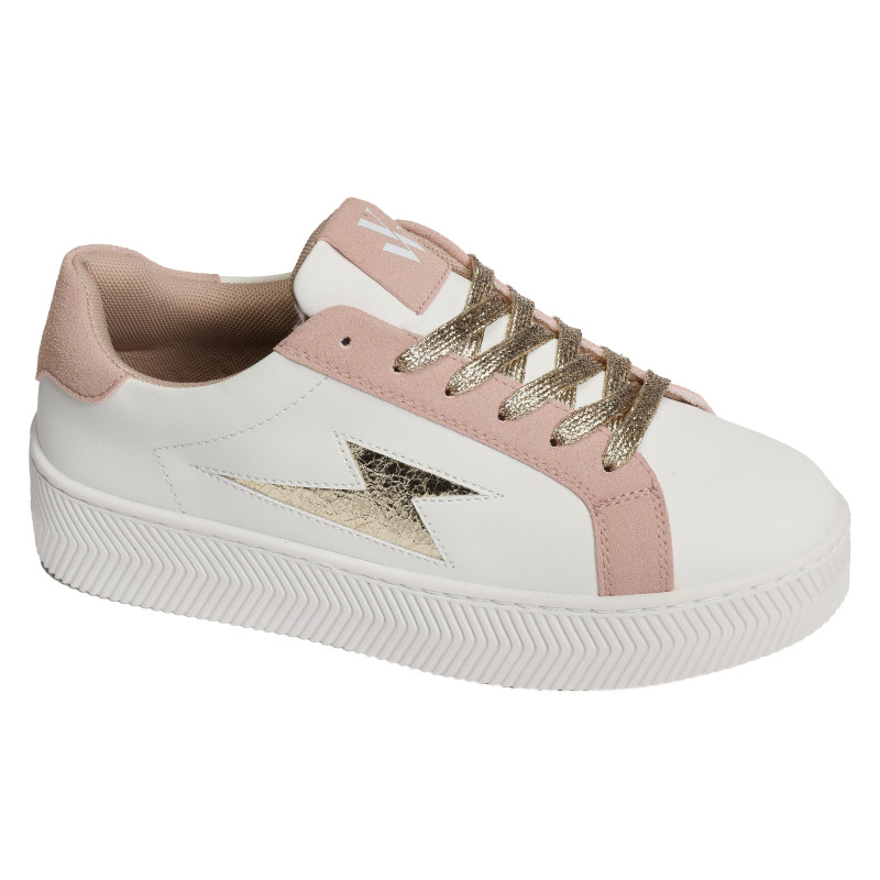 MILIE Blanc Rose, Sneakers basses Vanessa Wu